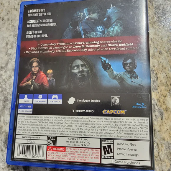 Resident Evil PS4 Game Collection - Blue Cases - Picture 6 of 8